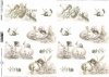 papel decoupage clásico D0624M